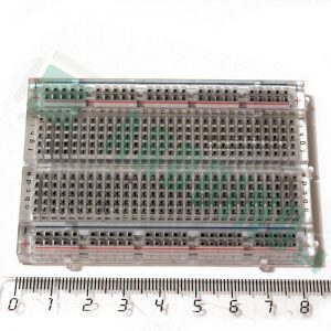 Беспаечная прозрачная монтажная плата Breadboard 400