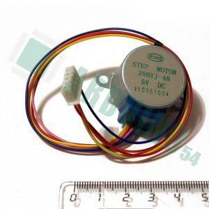 Шаговый двигатель (28BYJ-48 5 В)