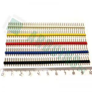 Штырьки 5*40шт папа-папа цветные