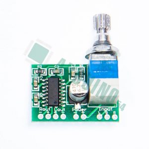 Звуковой усилитель PAM8403 с регулятором