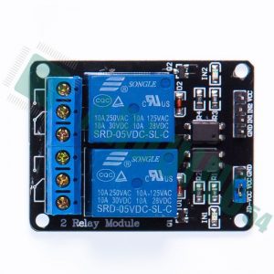 Модуль реле 2 канала 5V