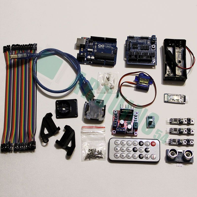 2WD робот на круглой платформе 2WD робот на круглой платформе