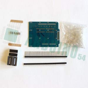 Светодиодный 3D куб 4x4x4 Kit DIY