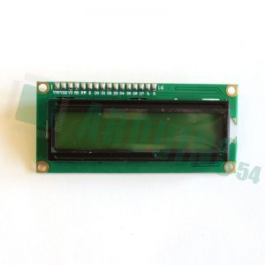 LCD 16x2 1602 дисплей зелёный + LCD конвертор с IIC/I2C spi