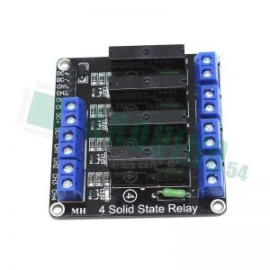 Модуль твердотельного реле 4 канал 5V SSR G3MB-202P 240V 2A