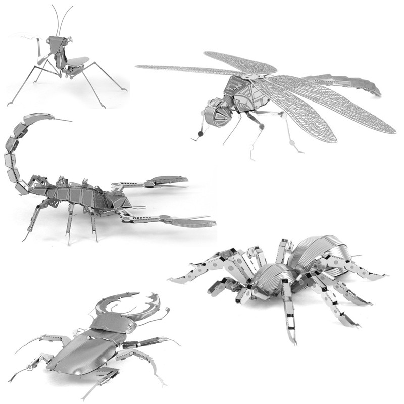 Металлический 3D пазл