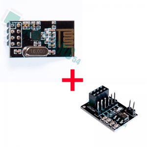 Модуль 2.4G nRF24L01+ с адаптером питания