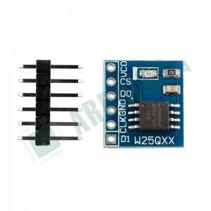 Модуль Flash памяти ёмкостью W25Q64 8 МБайт SPI