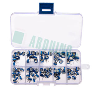 RM065 Набор потенциометров, переменных резисторов, 10 значений, 100шт.