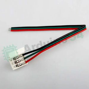 Соединительные провода для светодиодной адресной ленты WS2812 папа-мама, 3 pin (1 jack)